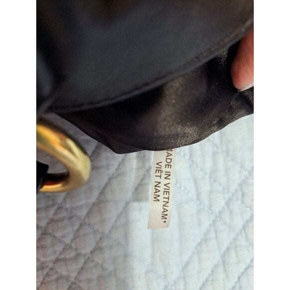 Coach Campbell Black Satchel Handbag Business Tote F24683 NO SHOULDER STRAP - Picture 15 of 15